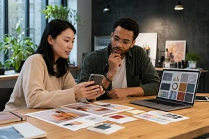 Hình minh họa khóa học Lập kế hoạch và triển khai Marketing trực tuyến trong môi trường làm việc