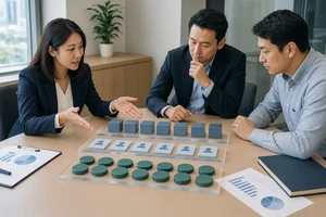 Hình minh họa khóa học Xây Dựng Hệ Thống Lương 3P trong môi trường làm việc